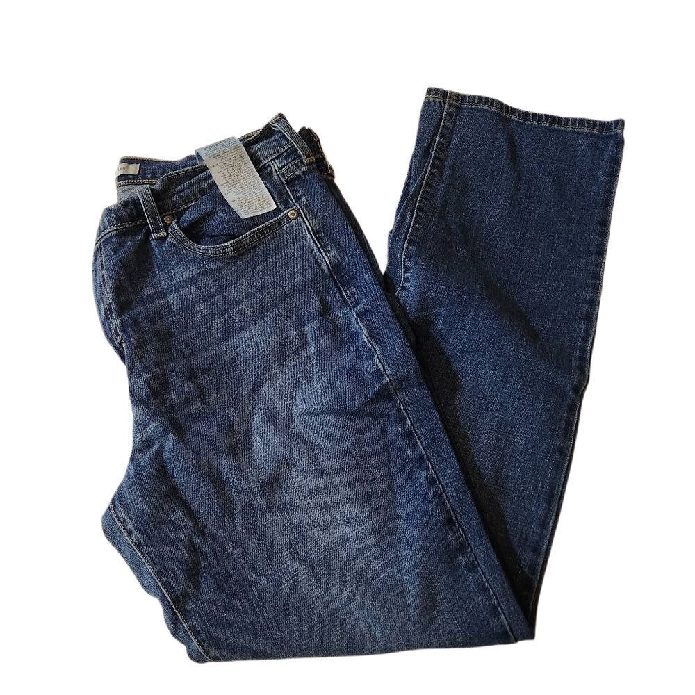 Levi's 505 Straight Leg Blue Denim Jeans Size 32x32